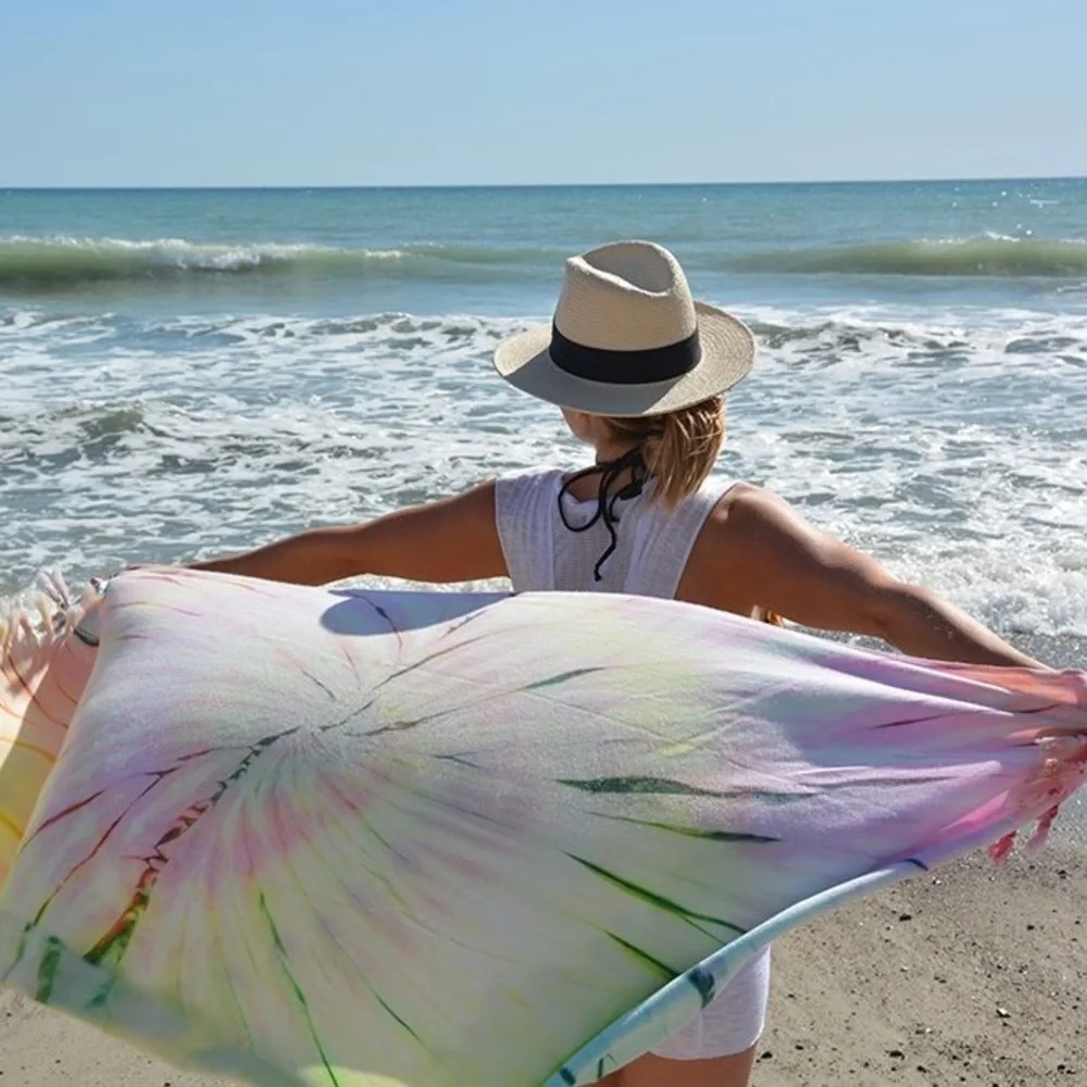 New! Anthropologie-Anza-Tye Dye Turkish Towel